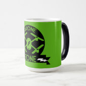 Hobbyist Drone | Pilotprogramm für Drohne | Fotogr Verwandlungstasse (VorderseiteRechts)