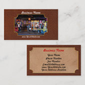 Hobbys - der moderne Säulengang Visitenkarte (Vorne/Hinten)