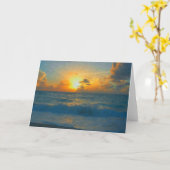 Hobe Sound Beach Card Karte (Gelbe Blume)