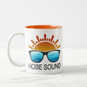 Hobe Sound Florida Sonnenbrille Zweifarbige Tasse (Links)