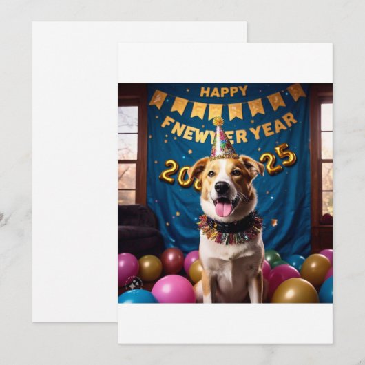 Hobelhund Feiertagskarte (Vorne/Hinten)