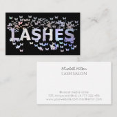 Hobellogos für goldene Schmetterlinge Visitenkarte (Vorne/Hinten)