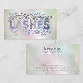 Hobellogos für goldene Schmetterlinge Visitenkarte (Vorne/Hinten)