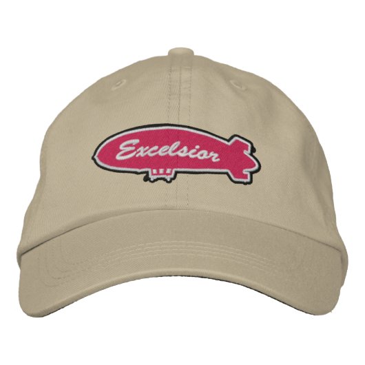 Hobelspäne Crewcap Bestickte Baseballkappe (Vorderseite)