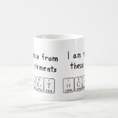 Hobert Namen-Tasse periodischer Tabelle Kaffeetasse (Mittel)