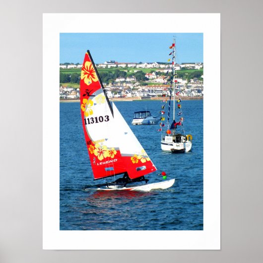 Hobie cat, Jersey Poster (Vorne)