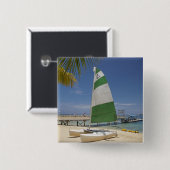 Hobie Cat, Plantation Island Resort Button (Vorne & Hinten)