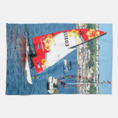Hobie Cat Segelboot Geschirrtuch (Horizontal)