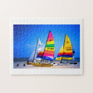 Hobie-Katzenboote in Jersey Puzzle