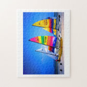 Hobie-Katzenboote in Jersey Puzzle (Vertikal)