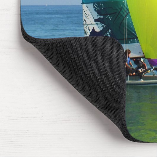 Hobie mit Spinnaker Mousepad (Ecke)
