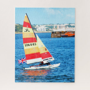 Hobie-Segelboot in Jersey Puzzle