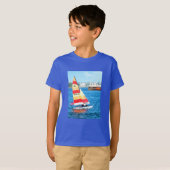 Hobie-Segelboot T-Shirt (Vorne ganz)