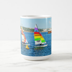 Hobie Segelboote in Jersey Kaffeetasse