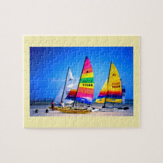 Hobie-Segelboote Puzzle (Horizontal)