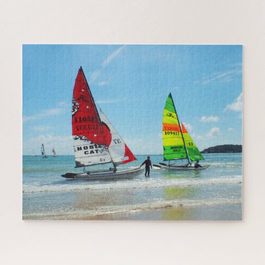 Hobie-Segelboote Puzzle (Horizontal)