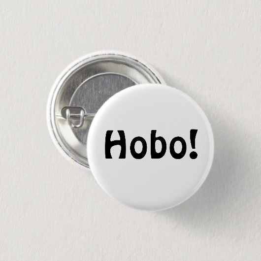 Hobo! Button (Vorne & Hinten)