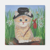 Hobo Cat Magnet (Vorne)