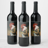 Hobo Cockerel Weinetikett (Flaschen)