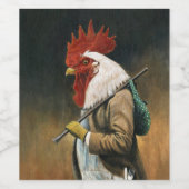 Hobo Cockerel Weinetikett (Einzelnes Label)