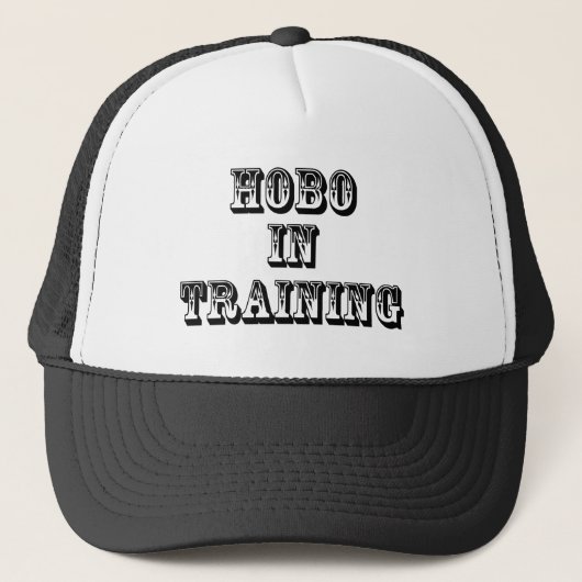 Hobo im Training Truckerkappe (Vorderseite)