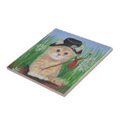 Hobo-Katze Fliese (Seite)