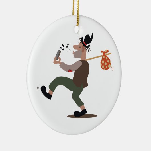 Hobo Pfistle Keramik Ornament (Rechts)