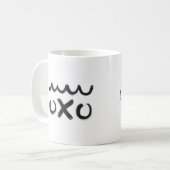 Hobo signiert "Frisches Wasser und ein sicherer Or Kaffeetasse (Vorderseite Links)