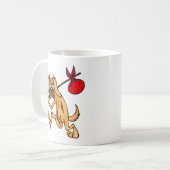 Hobo-wertlosCartoon-Hund Kaffeetasse (Vorderseite Links)
