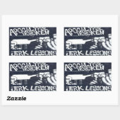 Hobok Rechteckiger Aufkleber (Blatt)