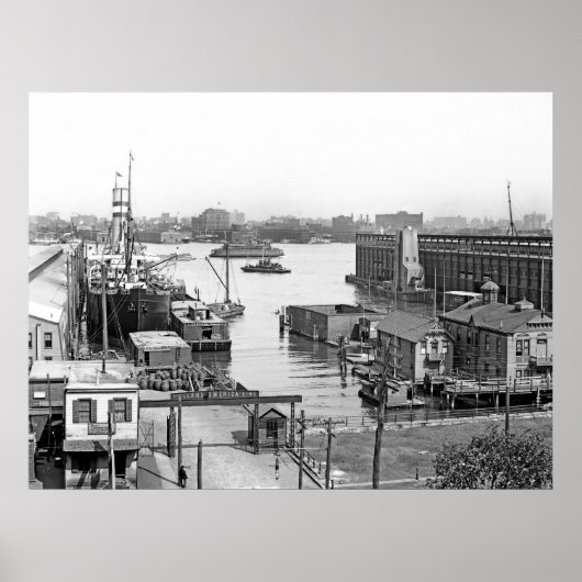 Hoboken Docks Poster (Vorne)