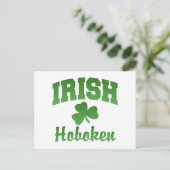 Hoboken Irish Postcard Postkarte (Stehend Vorderseite)