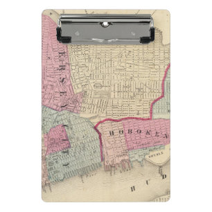 Hoboken, Jersey City Mini Klemmbrett