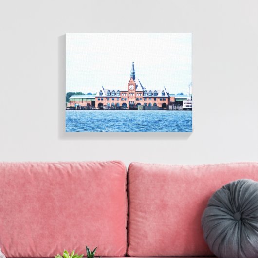 Hoboken Leinwanddruck (Insitu (Wohnzimmer))