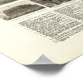 Hoboken New Jersey 1903 Antike Panoramakarte Poster (Ecke)