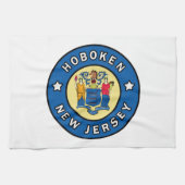 Hoboken New Jersey Geschirrtuch (Horizontal)