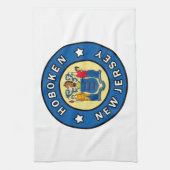 Hoboken New Jersey Geschirrtuch (Vertikal)