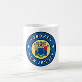 Hoboken New Jersey Kaffeetasse (Mittel)