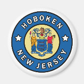 Hoboken New Jersey Magnet (Vorne)
