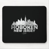 Hoboken New Jersey Nj _ Skyline  Mousepad (Vorne)