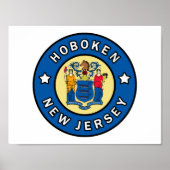 Hoboken New Jersey Poster (Vorne)