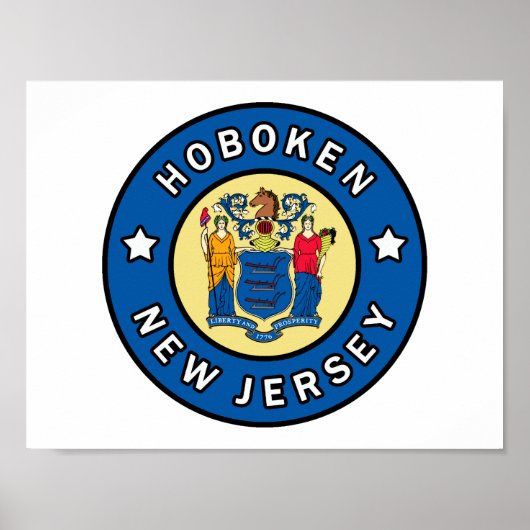 Hoboken New Jersey Poster (Vorne)