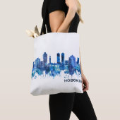 Hoboken New Jersey Skyline Blue Tasche (Von Nahem)
