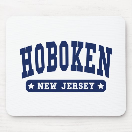Hoboken New Jersey Uni Style T-Shirts Mousepad (Vorne)