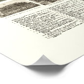 Hoboken, NJ Panoramic Map - 1904 Poster (Ecke)