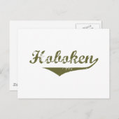 Hoboken Revolution für Shirts Postkarte (Vorne/Hinten)