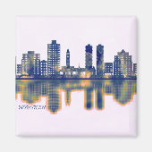Hoboken Skyline Magnet (Vorne)