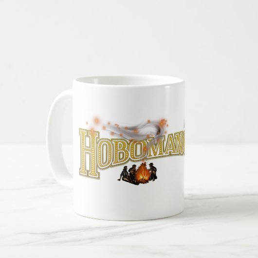Hobomancer Logo-Tasse Kaffeetasse (Vorderseite Links)