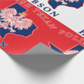 Hobson Polish Texan Geschenkpapier (Ecke)