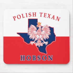 Hobson Polish Texan Mousepad